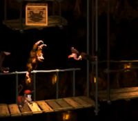 une photo d'Ã©cran de Donkey Kong Country sur Nintendo Super Nes